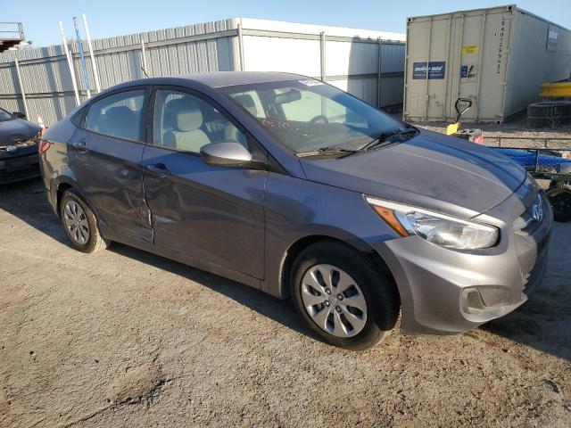 KMHCT4AE4HU292306 - 2017 HYUNDAI ACCENT SE SILVER photo 4