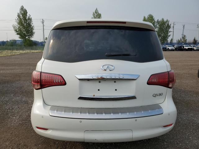 JN8AZ2NE1F9084316 - 2015 INFINITI QX80 WHITE photo 6