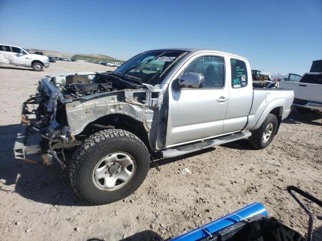5TEUU4EN8AZ689188 - 2010 TOYOTA TACOMA ACCESS CAB ვერცხლისფერი ფოტო 1