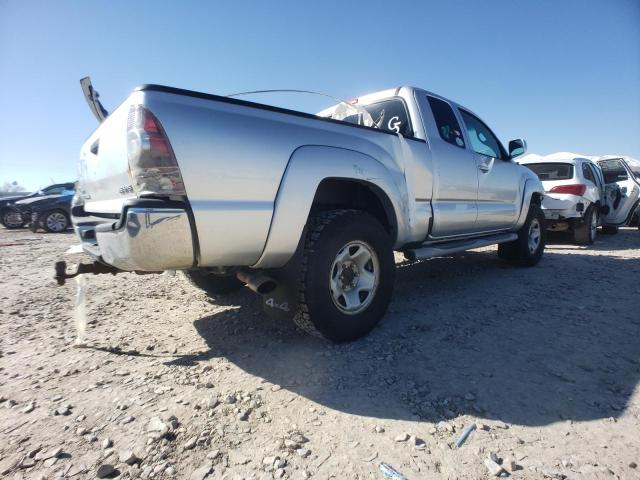 5TEUU4EN8AZ689188 - 2010 TOYOTA TACOMA ACCESS CAB ვერცხლისფერი ფოტო 3