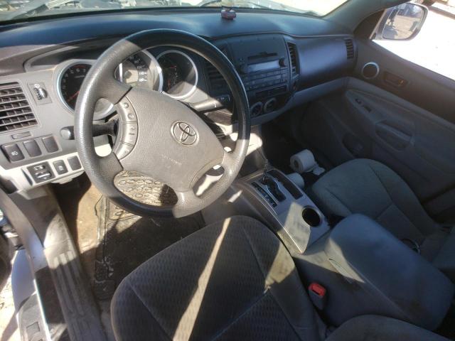 5TEUU4EN8AZ689188 - 2010 TOYOTA TACOMA ACCESS CAB ვერცხლისფერი ფოტო 8