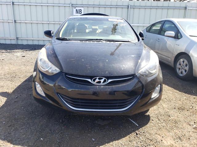 5NPDH4AE5CH072296 - 2012 HYUNDAI ELANTRA GLS BLACK photo 5