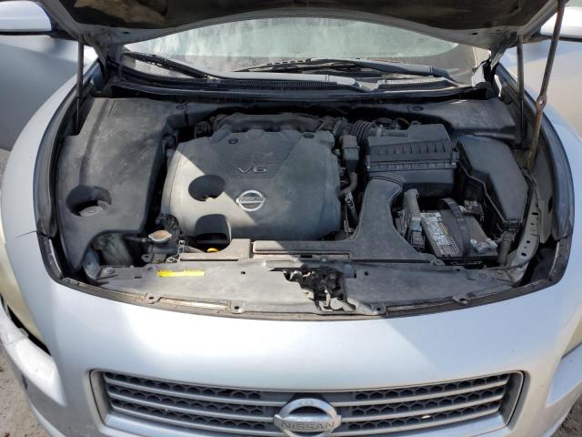 1N4AA5AP1BC802705 - 2011 NISSAN MAXIMA S SILVER photo 11