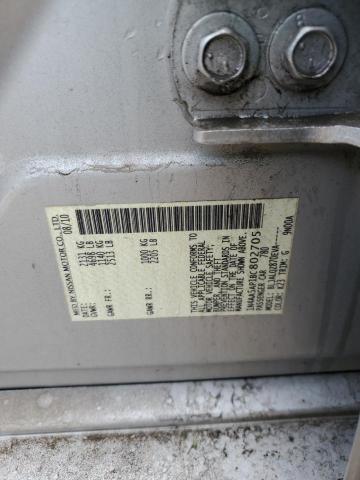 1N4AA5AP1BC802705 - 2011 NISSAN MAXIMA S SILVER photo 12