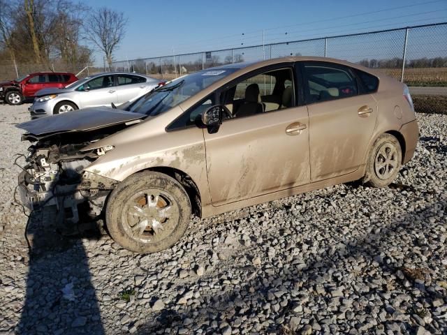 JTDKN3DU8A0147984 - 2010 TOYOTA PRIUS TAN photo 1