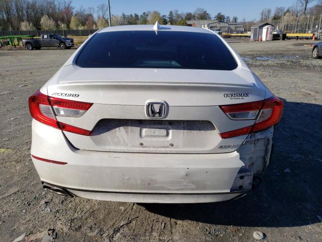 1HGCV1F31LA136711 - 2020 HONDA ACCORD SPORT WHITE photo 6