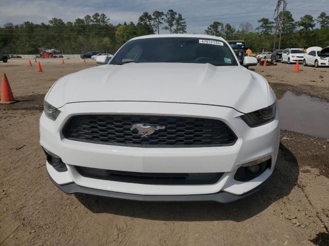 1FA6P8AM6G5215598 - 2016 FORD MUSTANG WHITE photo 5