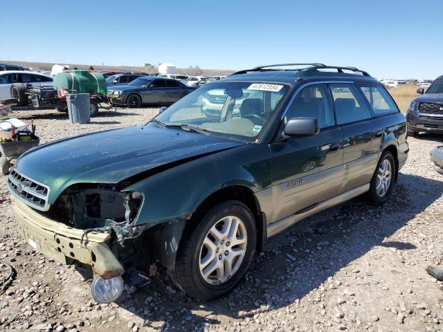 4S3BH665X17654858 - 2001 SUBARU LEGACY OUTBACK TWO TONE photo 1