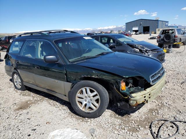 4S3BH665X17654858 - 2001 SUBARU LEGACY OUTBACK TWO TONE photo 4