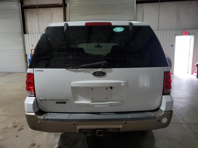 1FMRU17W54LA37430 - 2004 FORD EXPEDITION EDDIE BAUER WHITE photo 6