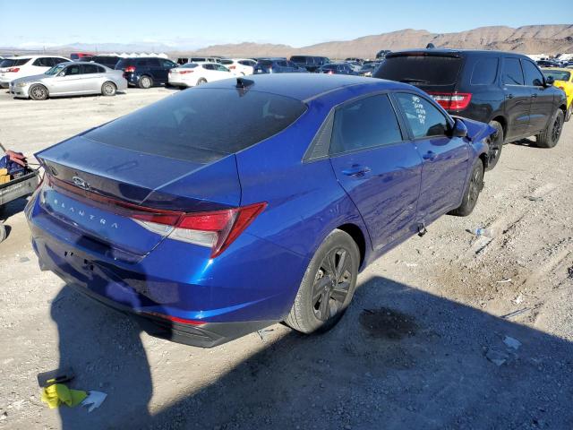 KMHLM4AG6MU101560 - 2021 HYUNDAI ELANTRA SEL BLUE photo 3