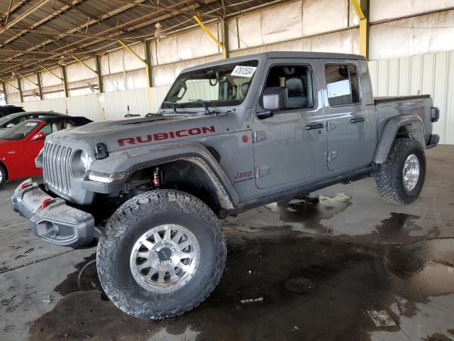 1C6JJTBM0ML594605 - 2021 JEEP GLADIATOR RUBICON GRAY photo 1