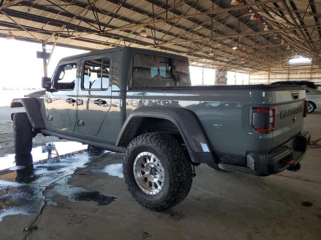 1C6JJTBM0ML594605 - 2021 JEEP GLADIATOR RUBICON GRAY photo 2