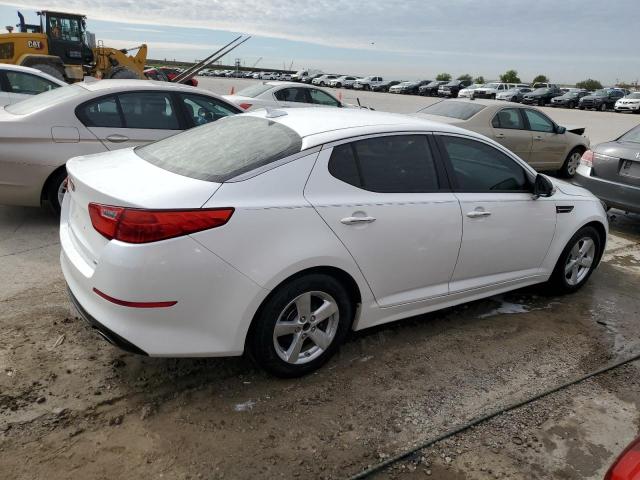 KNAGM4A77F5644366 - 2015 KIA OPTIMA LX WHITE photo 3