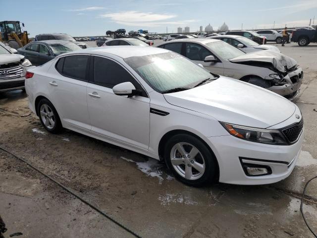 KNAGM4A77F5644366 - 2015 KIA OPTIMA LX WHITE photo 4