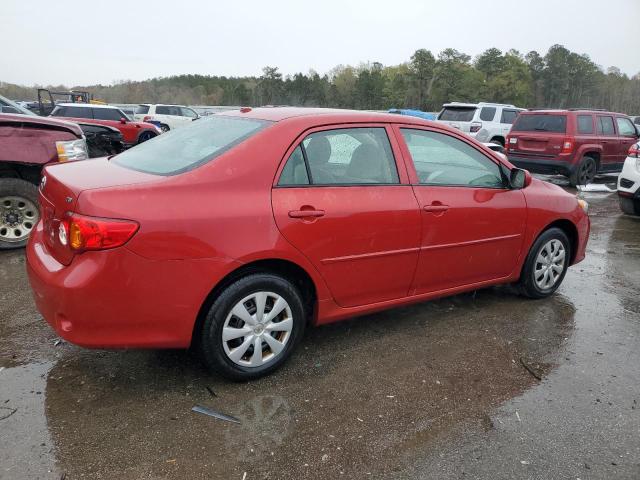 1NXBU4EE8AZ172517 - 2010 TOYOTA COROLLA BASE RED photo 3