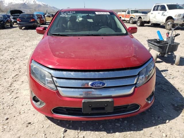 3FAHP0JA9CR265824 - 2012 FORD FUSION SEL RED photo 5