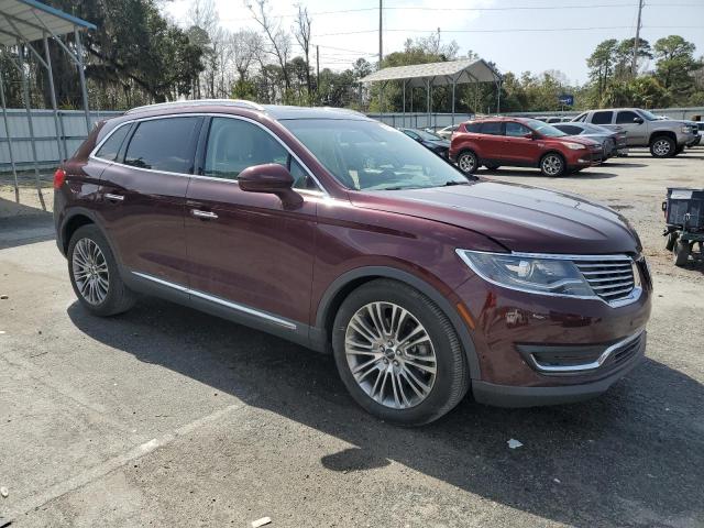 2LMPJ6LR5HBL10776 - 2017 LINCOLN MKX RESERVE Բորդո լուսանկար 4
