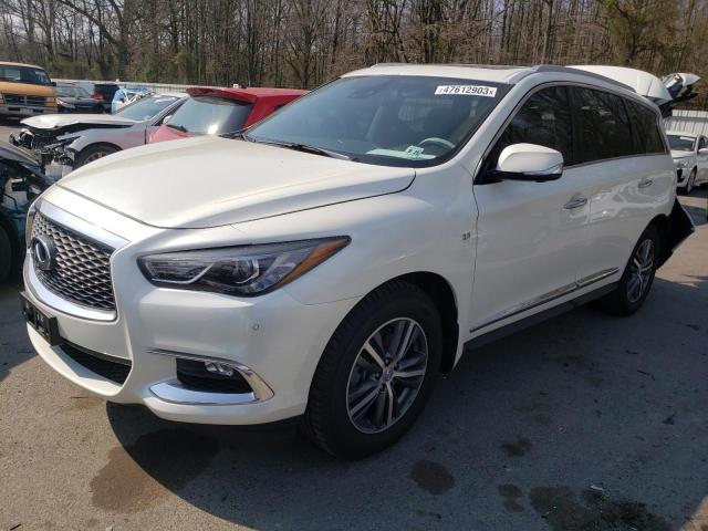 5N1DL0MMXLC508643 - 2020 INFINITI QX60 LUXE WHITE photo 1