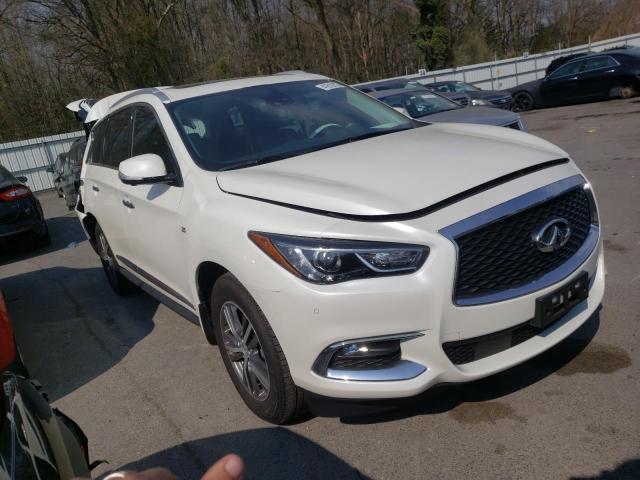 5N1DL0MMXLC508643 - 2020 INFINITI QX60 LUXE WHITE photo 4