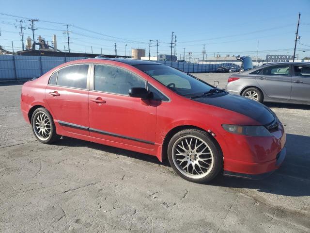 1HGFA16806L143937 - 2006 HONDA CIVIC EX RED photo 4