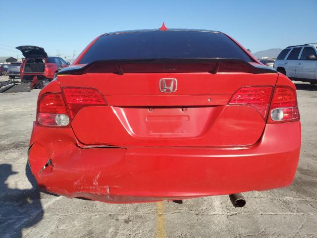 1HGFA16806L143937 - 2006 HONDA CIVIC EX RED photo 6