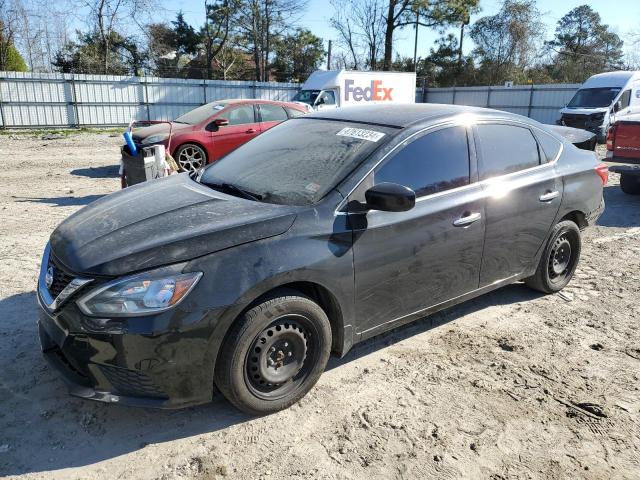 3N1AB7AP9HY214945 - 2017 NISSAN SENTRA S BLACK photo 1