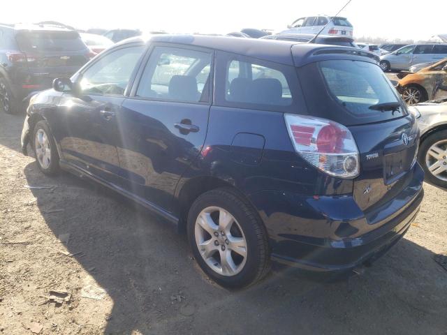 2T1KR32E98C719581 - 2008 TOYOTA COROLLA MA XR BLUE photo 2