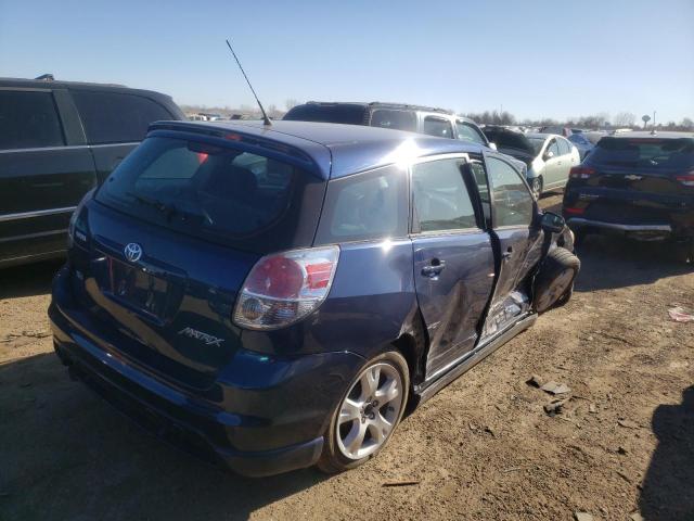 2T1KR32E98C719581 - 2008 TOYOTA COROLLA MA XR BLUE photo 3