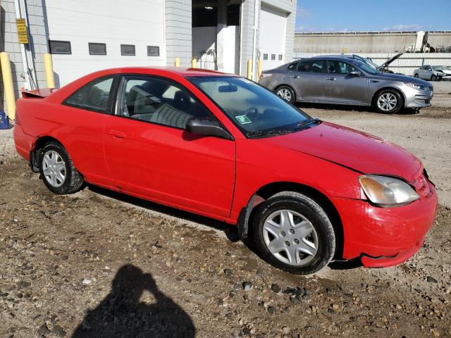 1HGEM22583L064466 - 2003 HONDA CIVIC LX RED photo 4