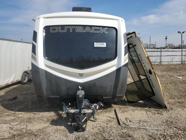 4YDT3282XMB454141 - 2021 KEYSTONE OUTBACK WHITE photo 8