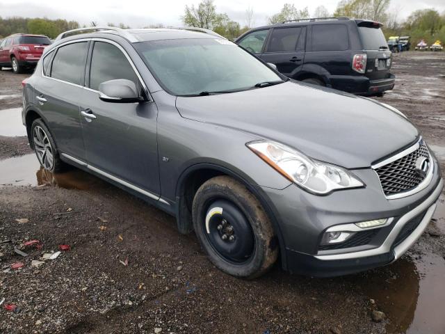 JN1BJ0RR0HM401787 - 2017 INFINITI QX50 GRAY photo 4