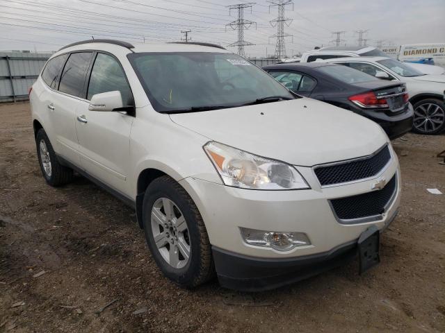 1GNKVJED5CJ407782 - 2012 CHEVROLET TRAVERSE LT WHITE photo 4