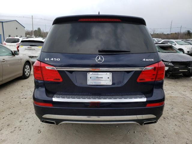 4JGDF7CE9EA403620 - 2014 MERCEDES-BENZ GL 450 4MATIC BLUE photo 6