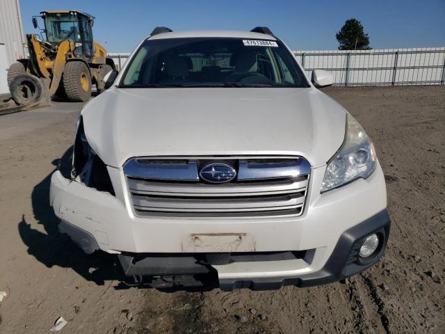 4S4BRCCC1D3316111 - 2013 SUBARU OUTBACK 2.5I PREMIUM WHITE photo 5