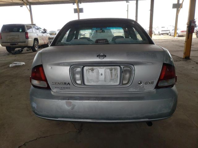 3N1CB51D12L612691 - 2002 NISSAN SENTRA XE GRAY photo 6