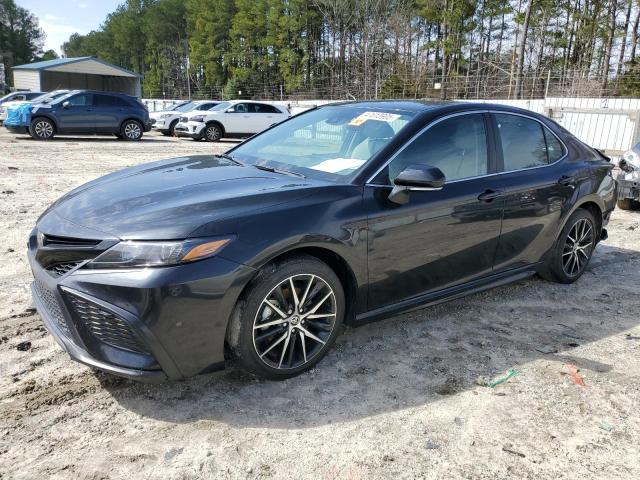 4T1G11AK1RU240578 - 2024 TOYOTA CAMRY SE NIGHT SHADE BLACK photo 1