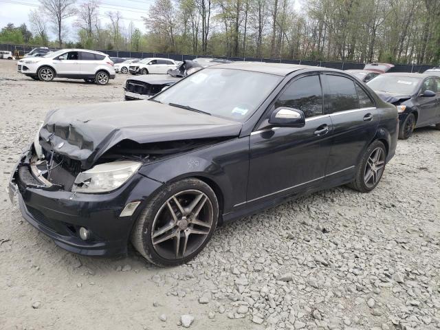 WDDGF54X38R031189 - 2008 MERCEDES-BENZ C 300 BLACK photo 1