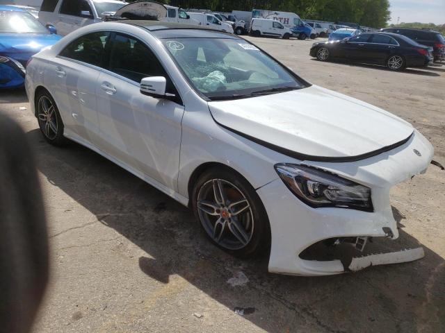 WDDSJ4GB8JN682852 - 2018 MERCEDES-BENZ CLA 250 4MATIC WHITE photo 4