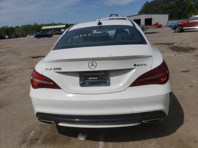 WDDSJ4GB8JN682852 - 2018 MERCEDES-BENZ CLA 250 4MATIC WHITE photo 6