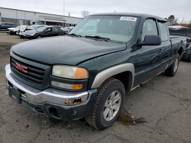 1GTEK19VX3E150077 - 2003 GMC NEW SIERRA K1500 GREEN photo 1