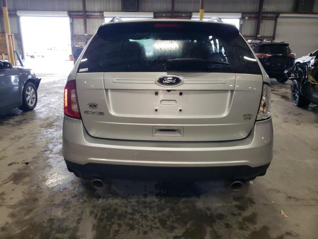 2FMDK4JC4EBB72383 - 2014 FORD EDGE SEL SILVER photo 6