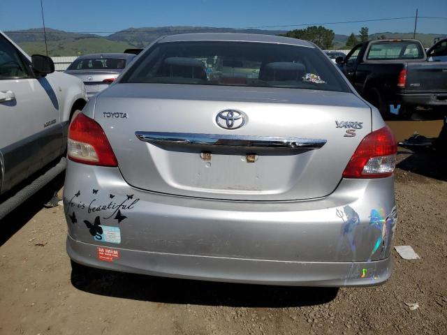 JTDBT923971054171 - 2007 TOYOTA YARIS SILVER photo 6