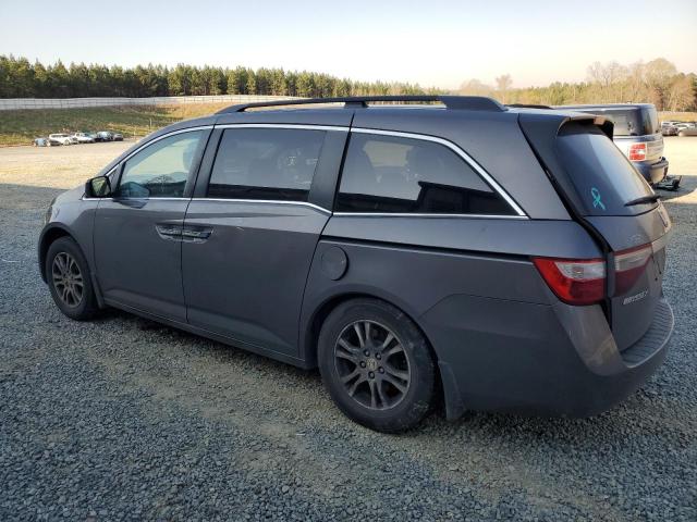 5FNRL5H69CB016921 - 2012 HONDA ODYSSEY EXL CHARCOAL photo 2