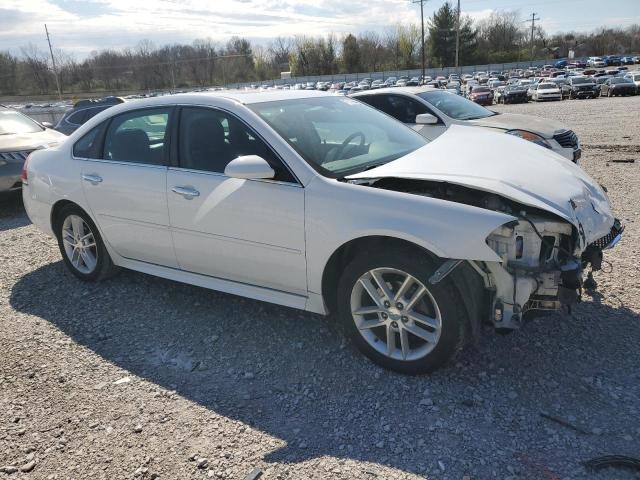 2G1WC5E33D1224707 - 2013 CHEVROLET IMPALA LTZ WHITE photo 4