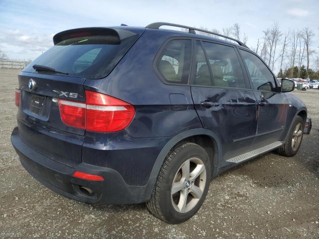 5UXFE43587LY83363 - 2007 BMW X5 3.0I BLUE photo 3