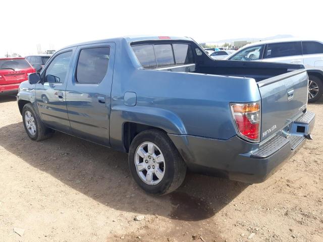 2HJYK16476H540944 - 2006 HONDA RIDGELINE RTS BLUE photo 2