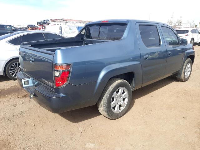 2HJYK16476H540944 - 2006 HONDA RIDGELINE RTS BLUE photo 3