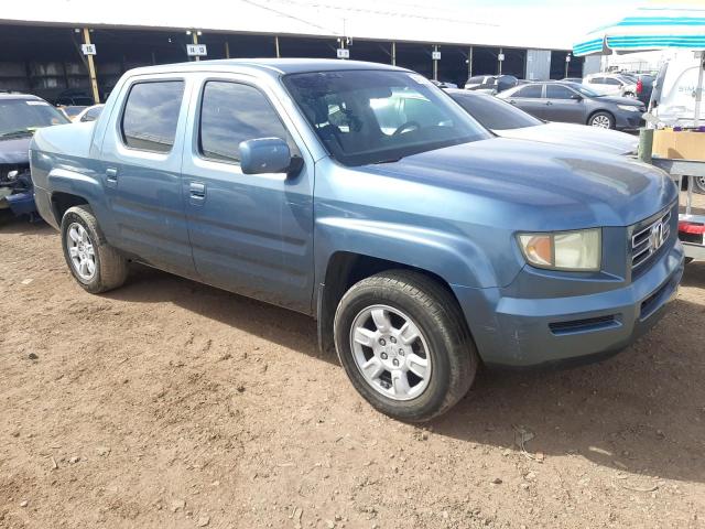 2HJYK16476H540944 - 2006 HONDA RIDGELINE RTS BLUE photo 4