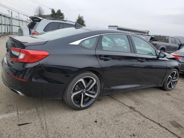 1HGCV1F36NA110124 - 2022 HONDA ACCORD SPORT 黑色 照片 3